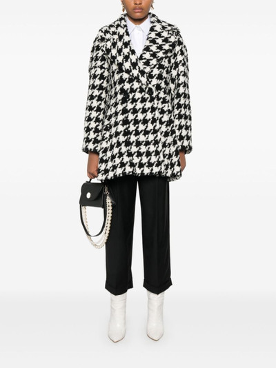 NINA RICCI houndstooth coat outlook