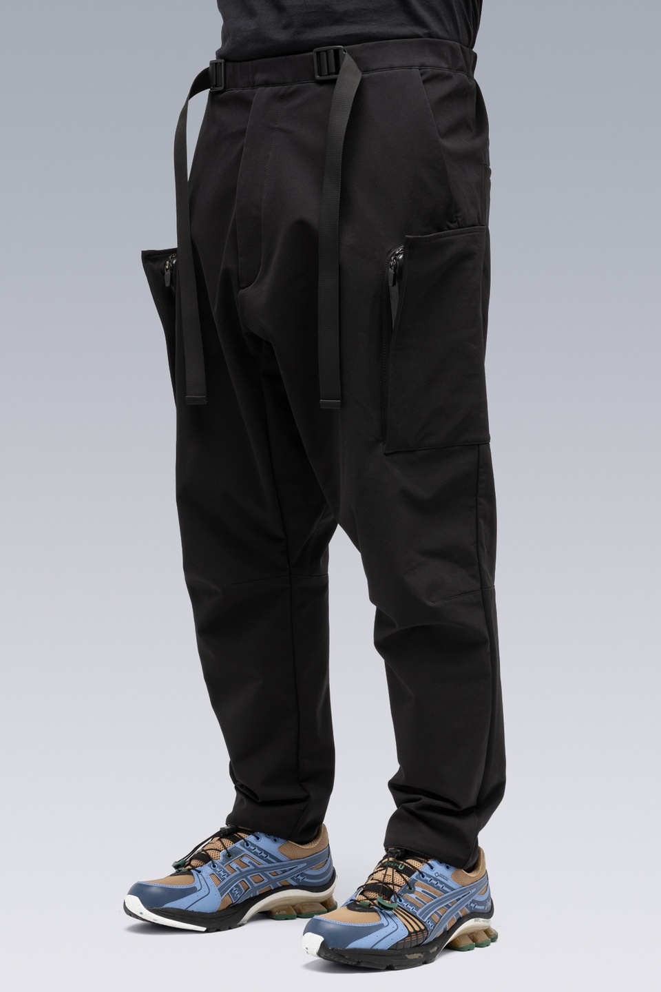 P31A-DS schoeller® Dryskin™ Drawcord Cargo Trouser Black - 10