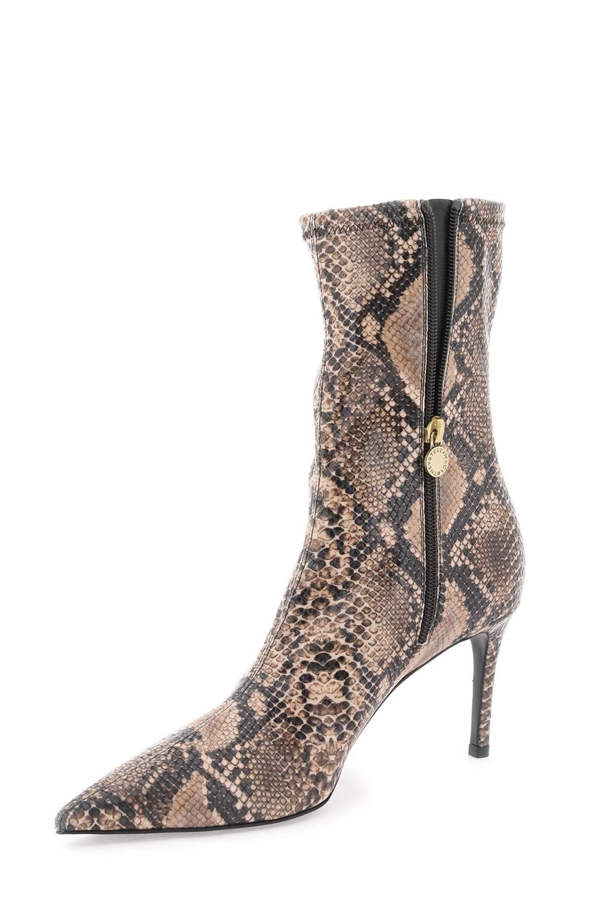 PYTHON PRINT ANKLE BOOTS - 4