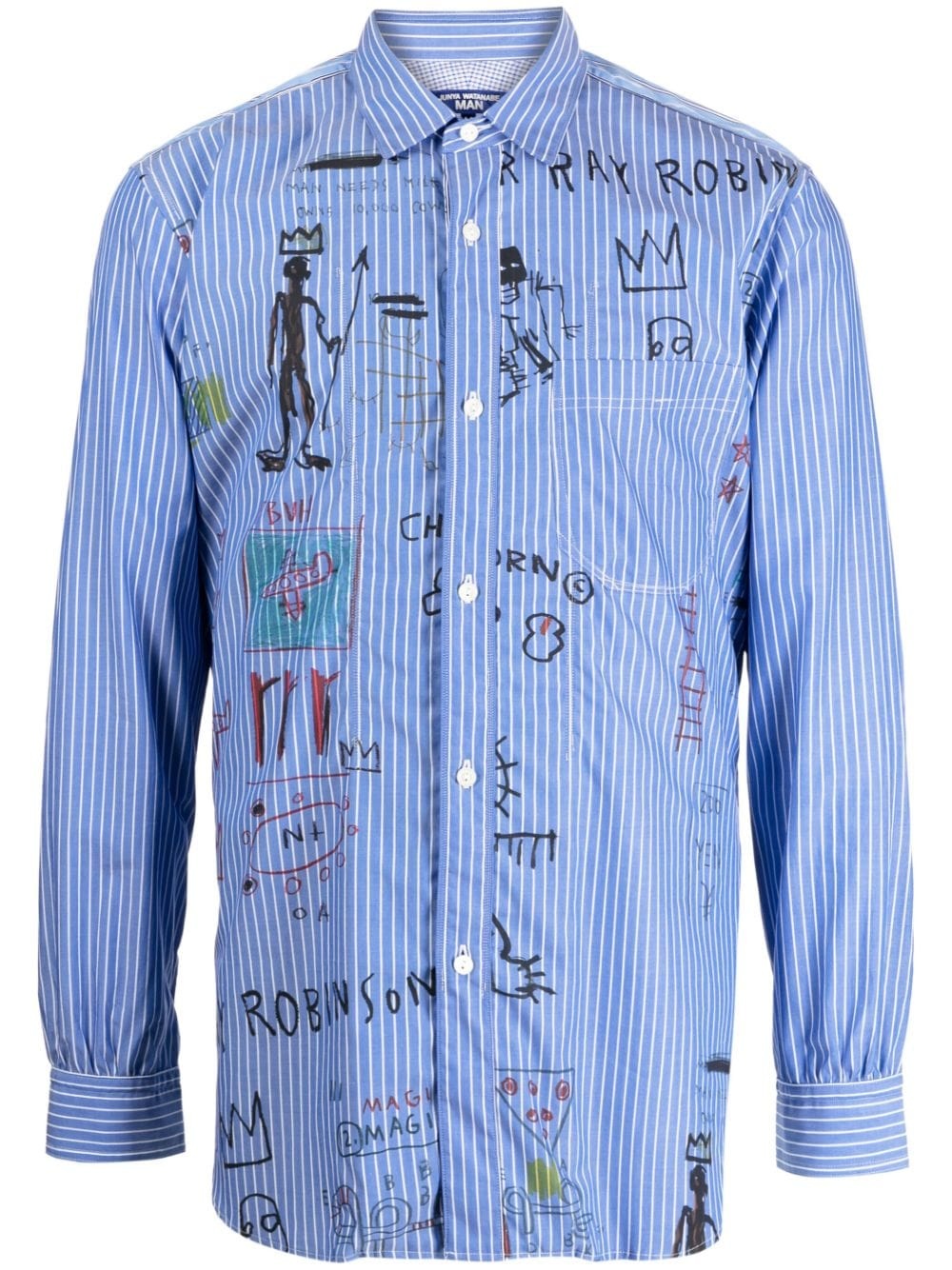 Basquiat-inspired print shirt - 1