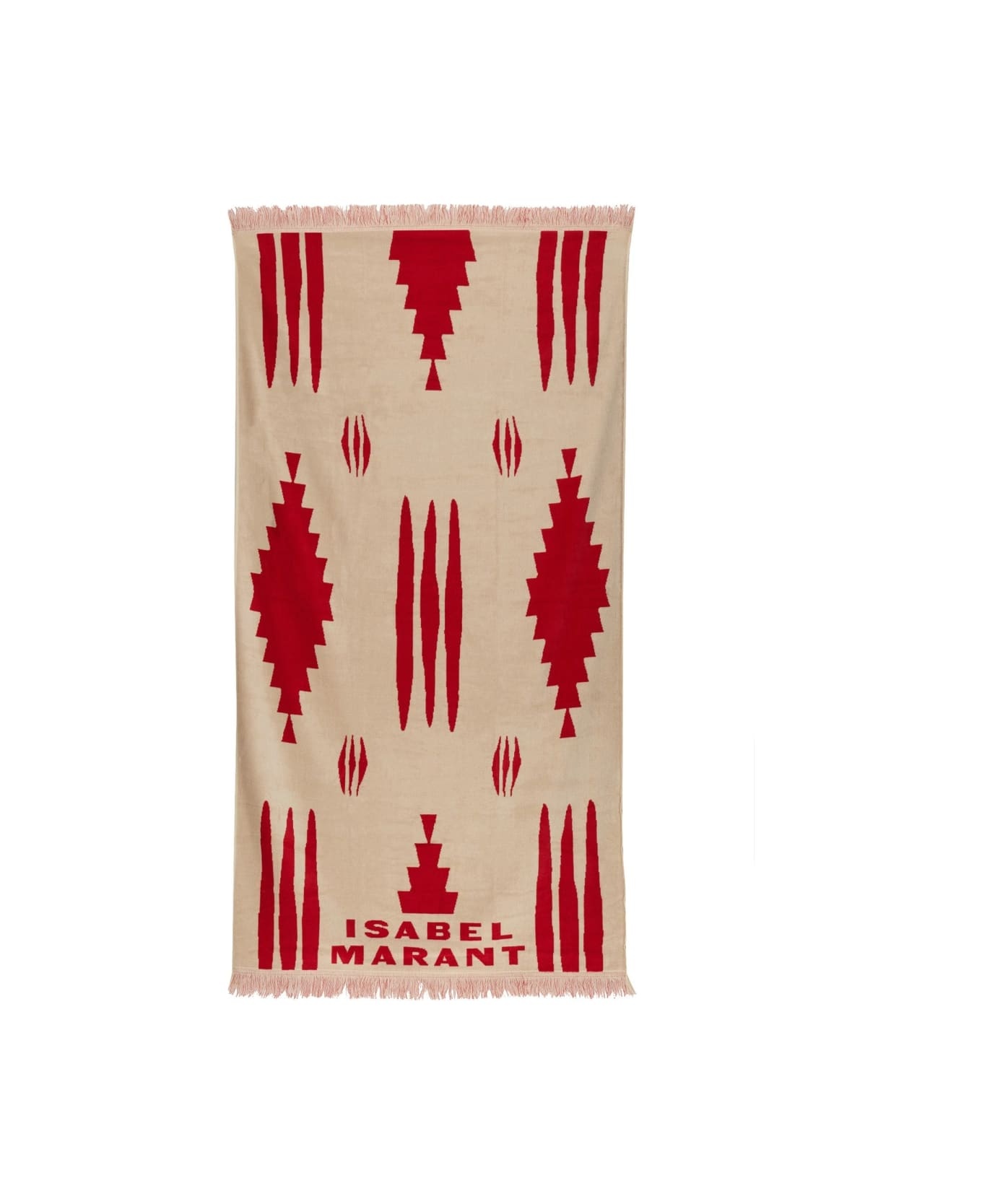 【送料&関税込】Isabel Marant Beach Towel With Logo Isabel Marant Beach Towel With Logo | italist | REVERSIBLE