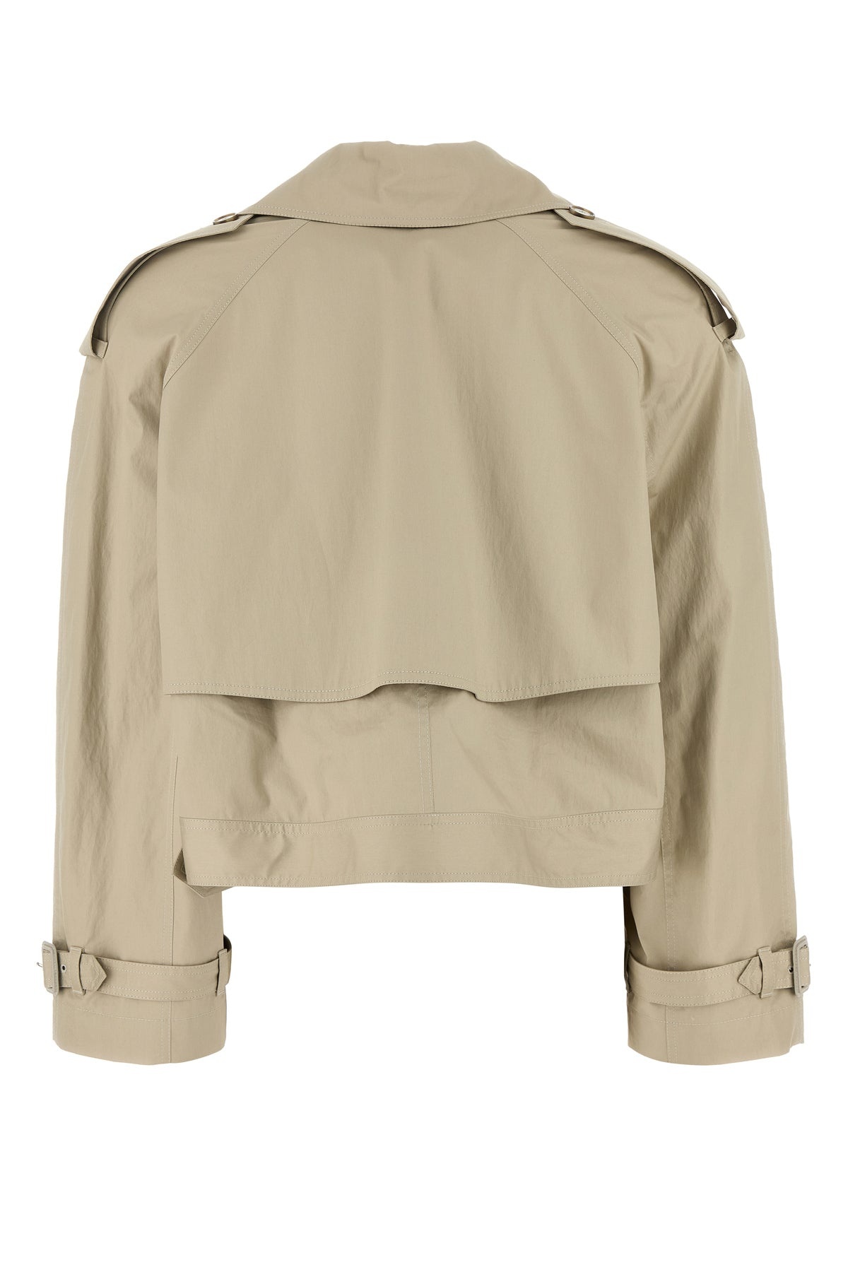 Sand cotton trench coat - 2