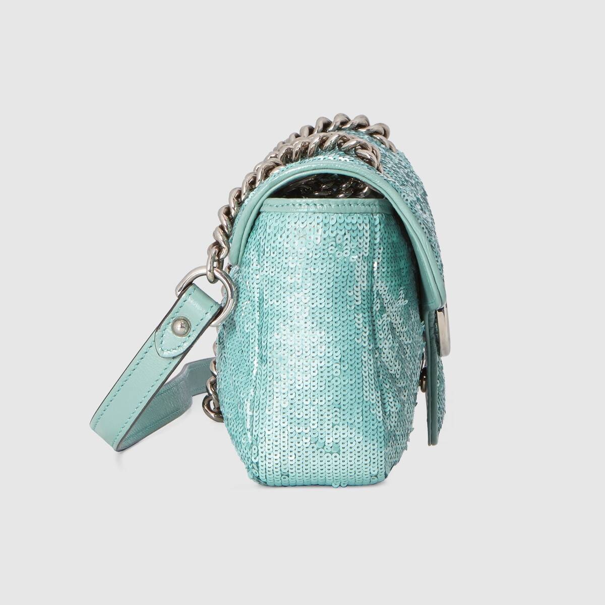 GG Marmont mini sequin shoulder bag - 4