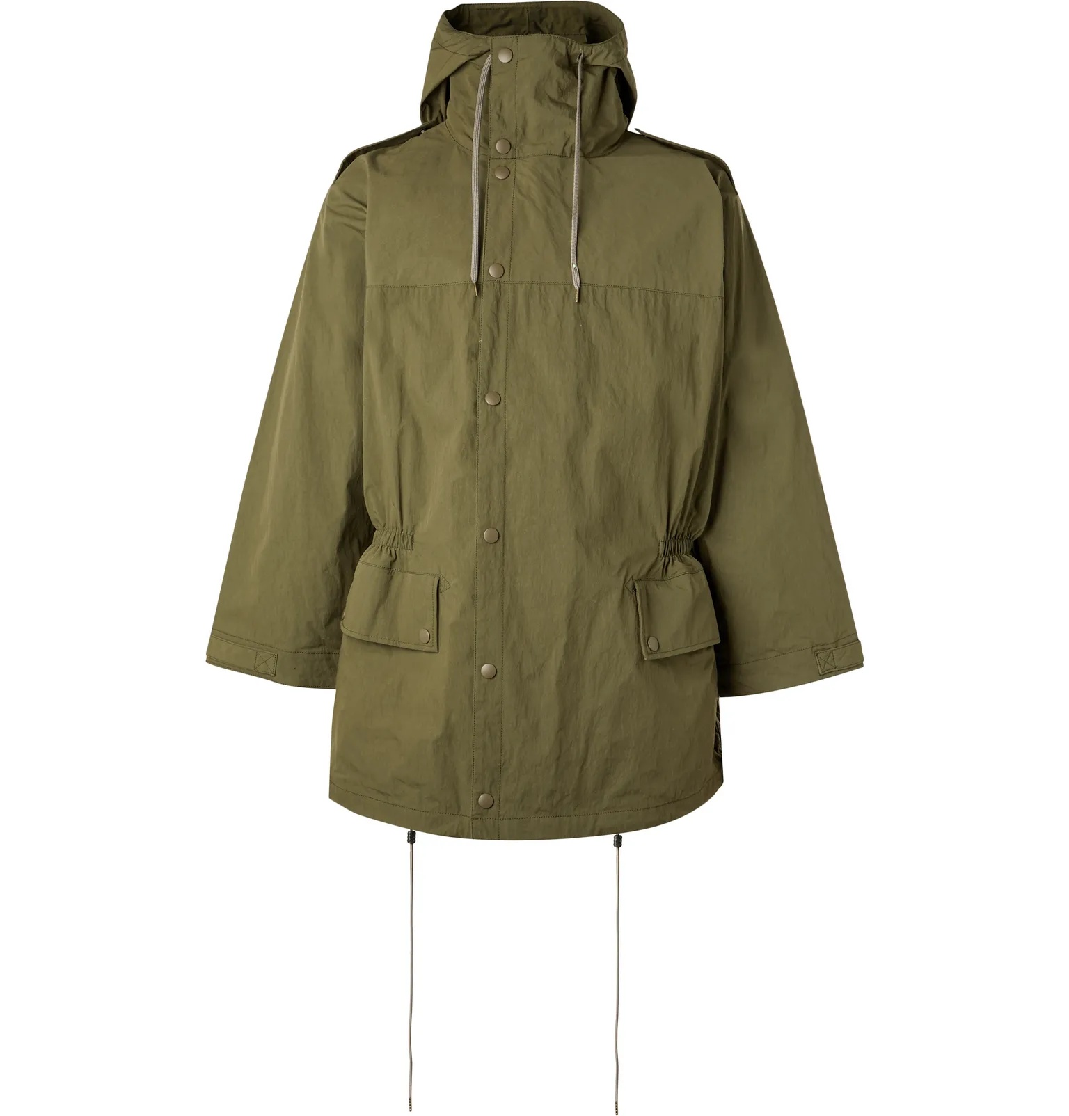 Nylon Hooded Parka - 1