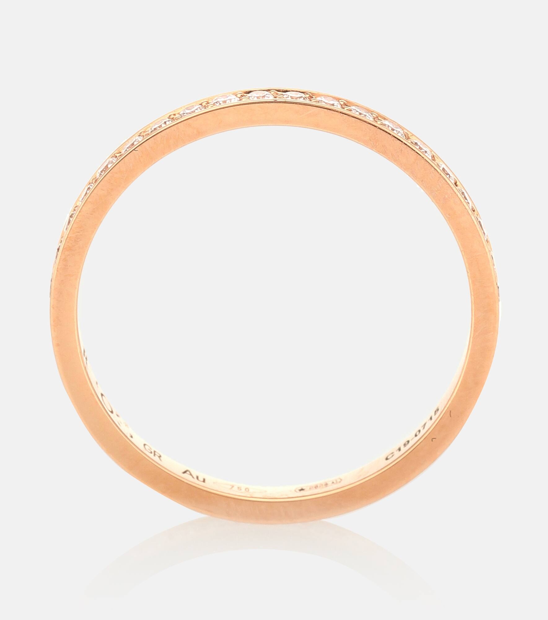 Berbere XS 18kt rose gold ring with diamonds - 4