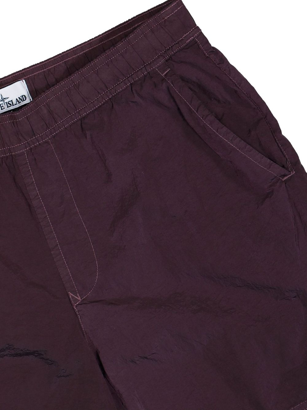 logo-patch swim shorts - 4
