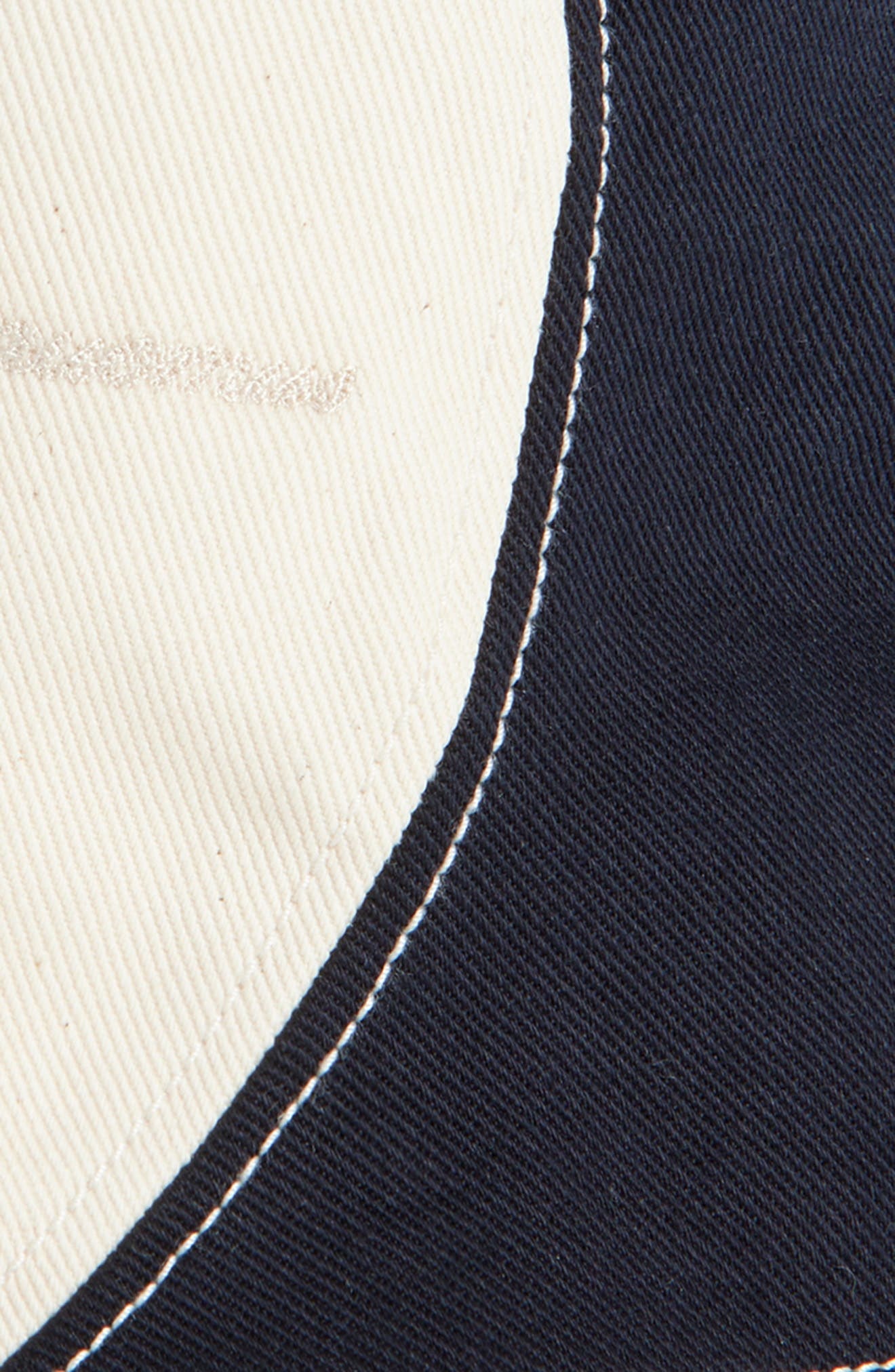 Jacquemus Le Bob Gelato Stripe Bucket Hat in Navy/Off-White at Nordstrom - 2