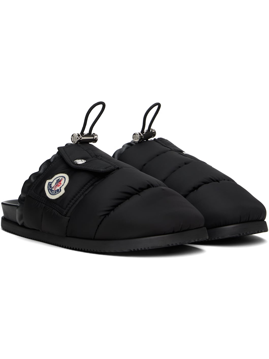 Black 'Mon Pocket' Slippers - 4