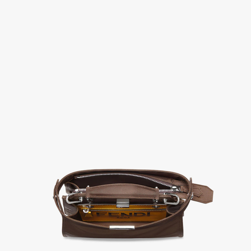 Dark brown nylon bag 5