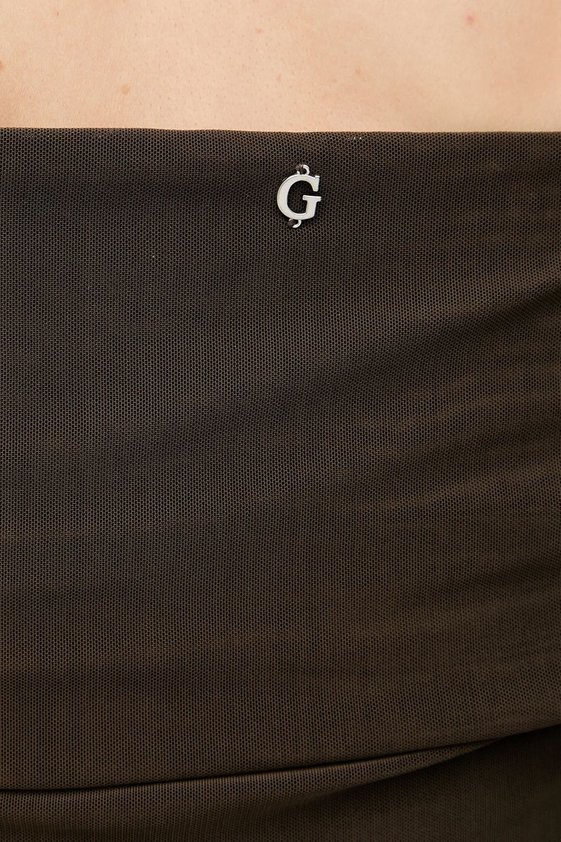 ruched strap dress 5