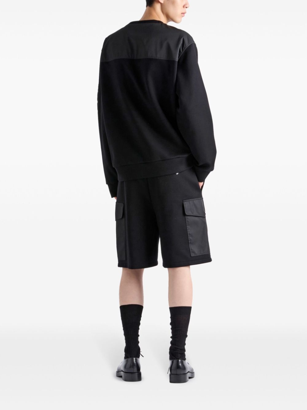 panelled sweatshirt - 3