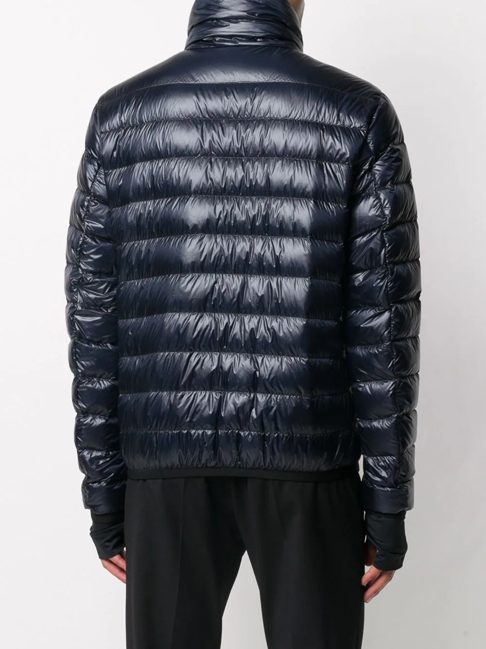 high-neck down jacket - 4