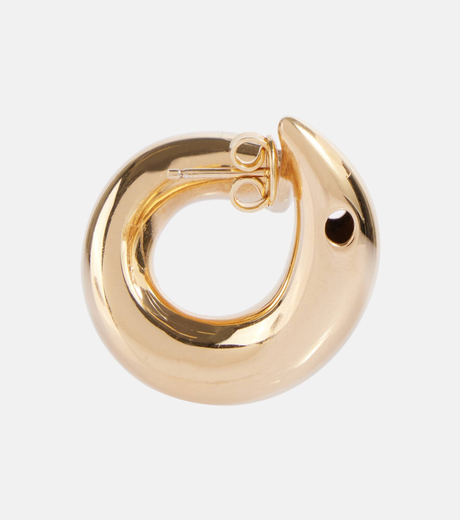 18kt gold-plated sterling silver earrings - 2