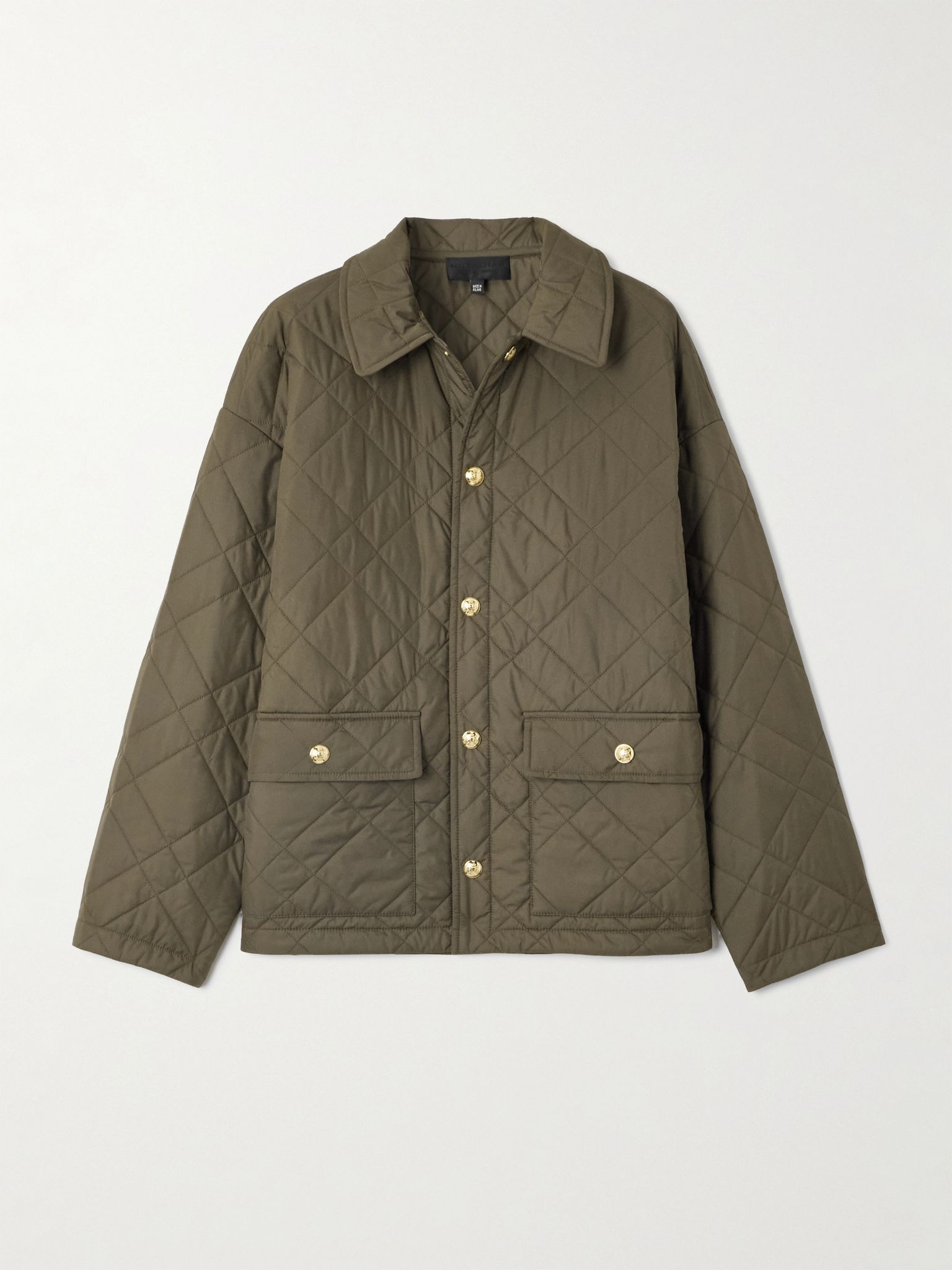 Helah quilted shell jacket Green - 1