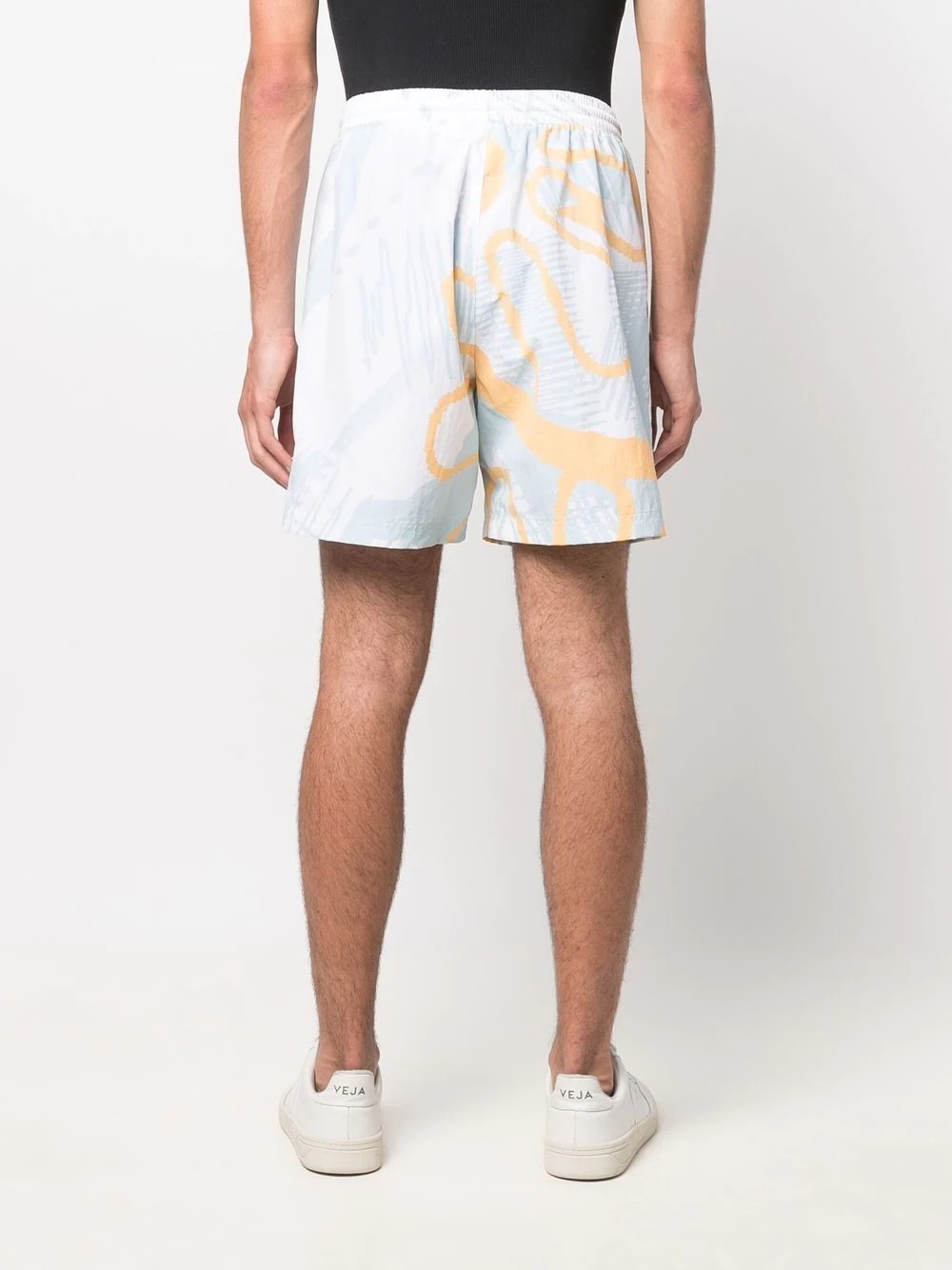 Adiplay graphic-print shorts - 4