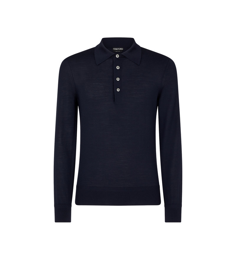 FINE GAUGE MERINO POLO 1