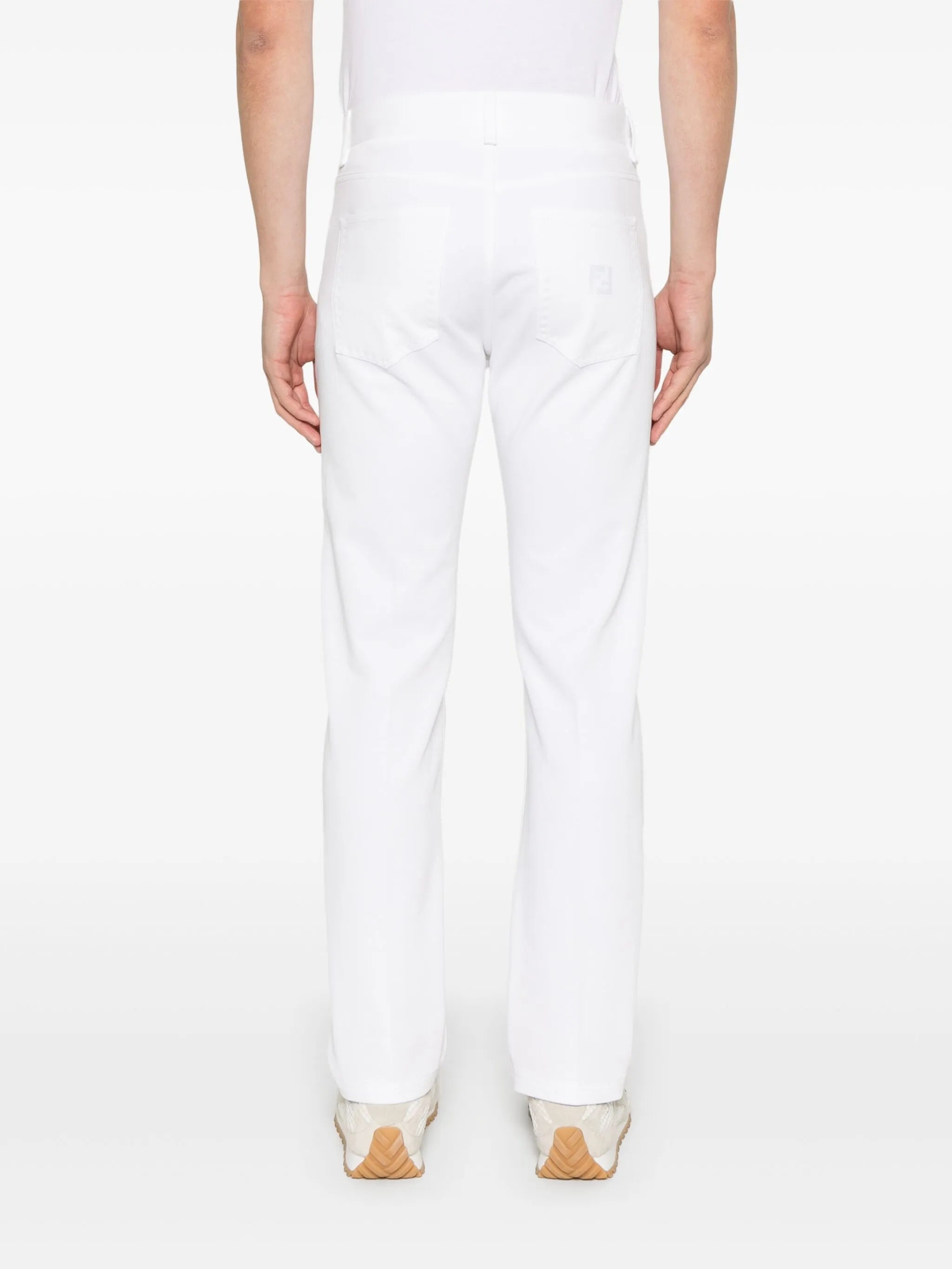 FF-embroidered Jeans - 8