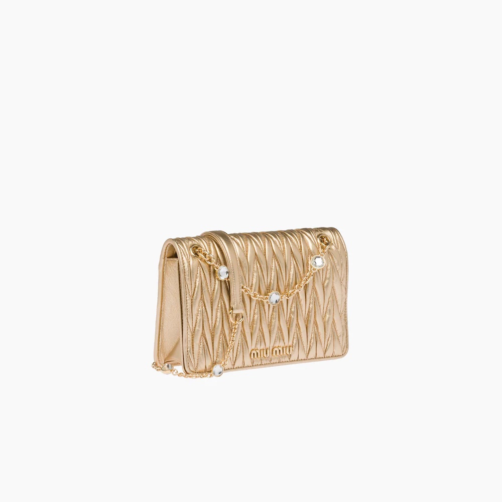 Matelassé nappa leather mini-bag - 2