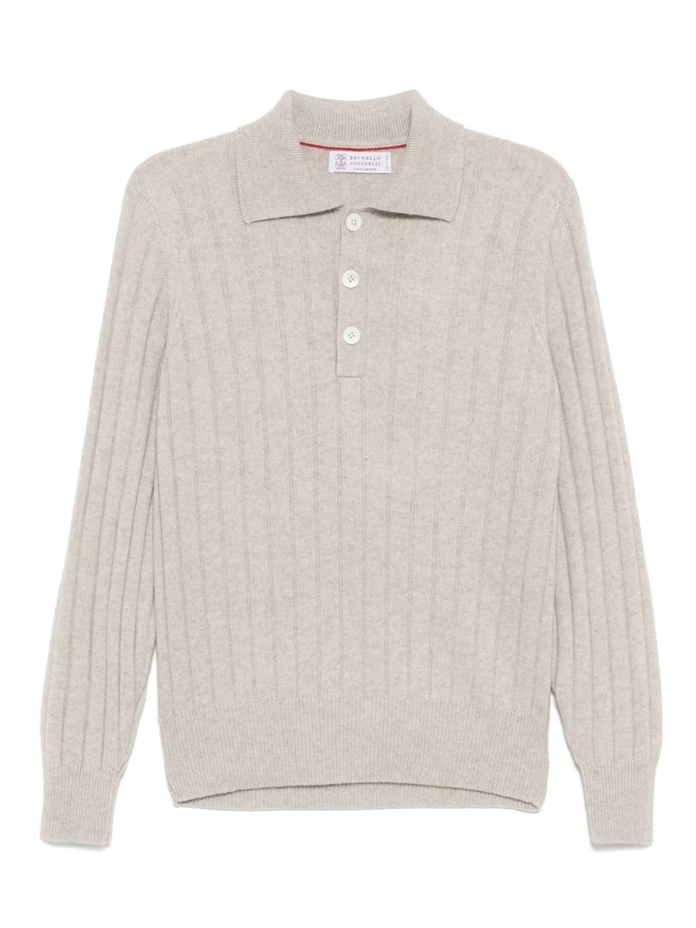 cashmere polo shirt - 1