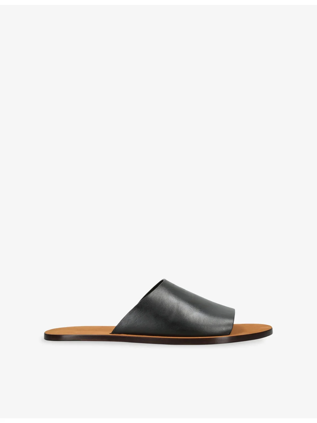 Charlie Leather Slide Sandals - 1