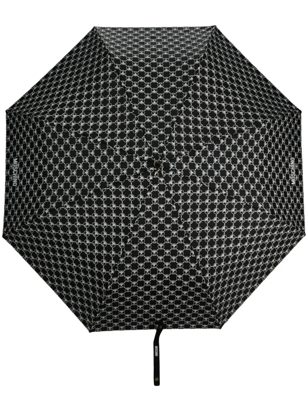 monogram-print umbrella - 1