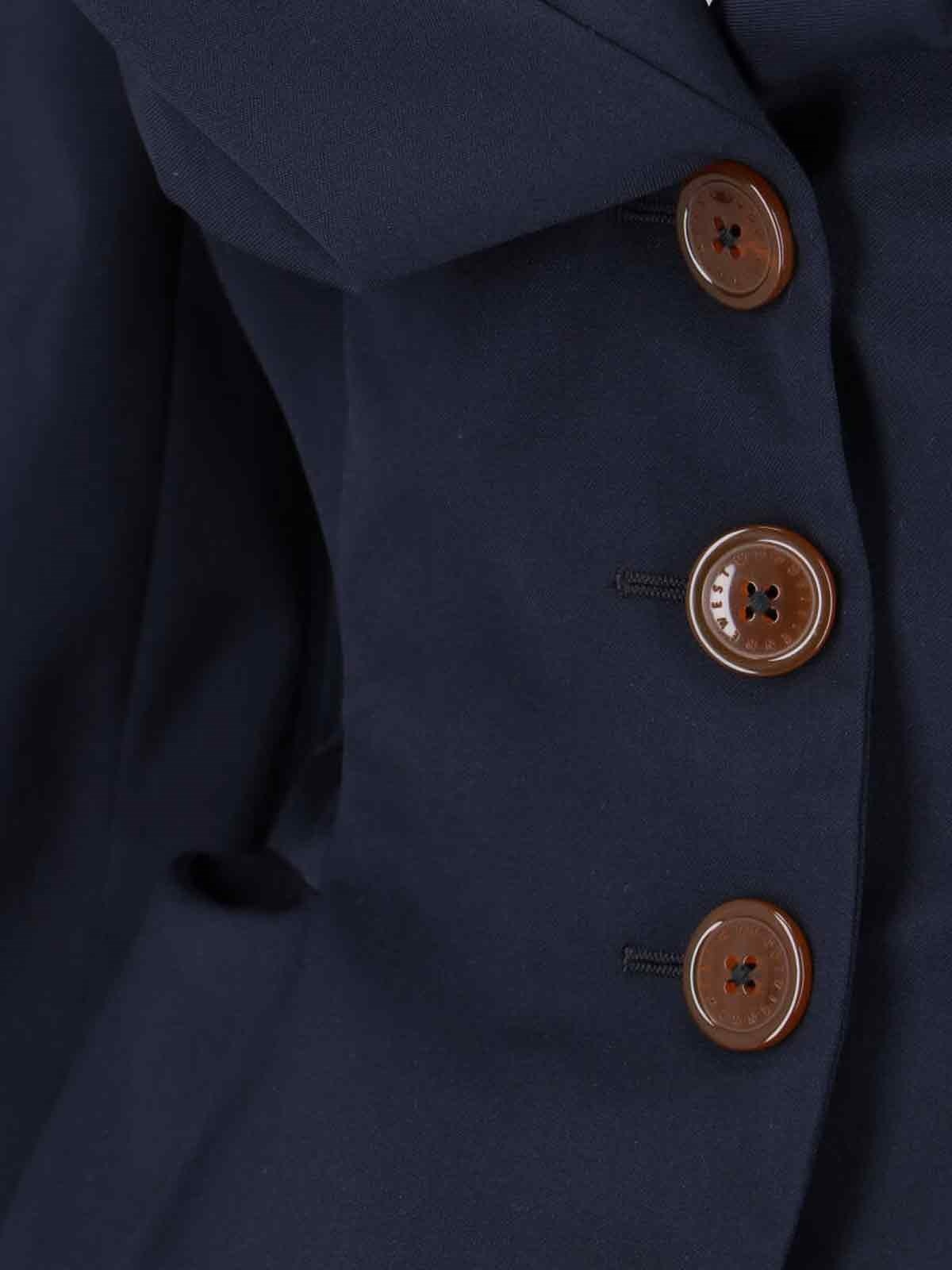 'DRUNKEN TAILORED' SINGLE-BREASTED BLAZER - 5