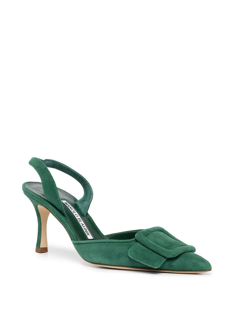 Manolo Blahnik Maysale sling-back pumps outlook