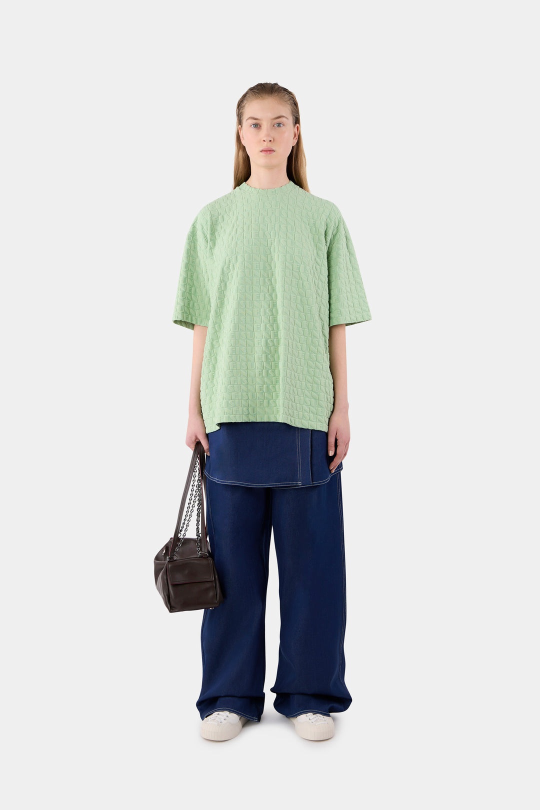 OVER T-SHIRT / sage green - 2