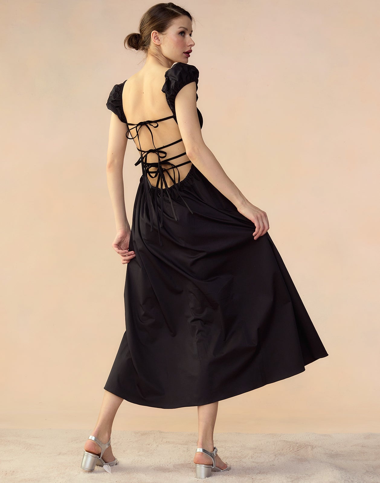 Bodrum Back Tie Dress - 4