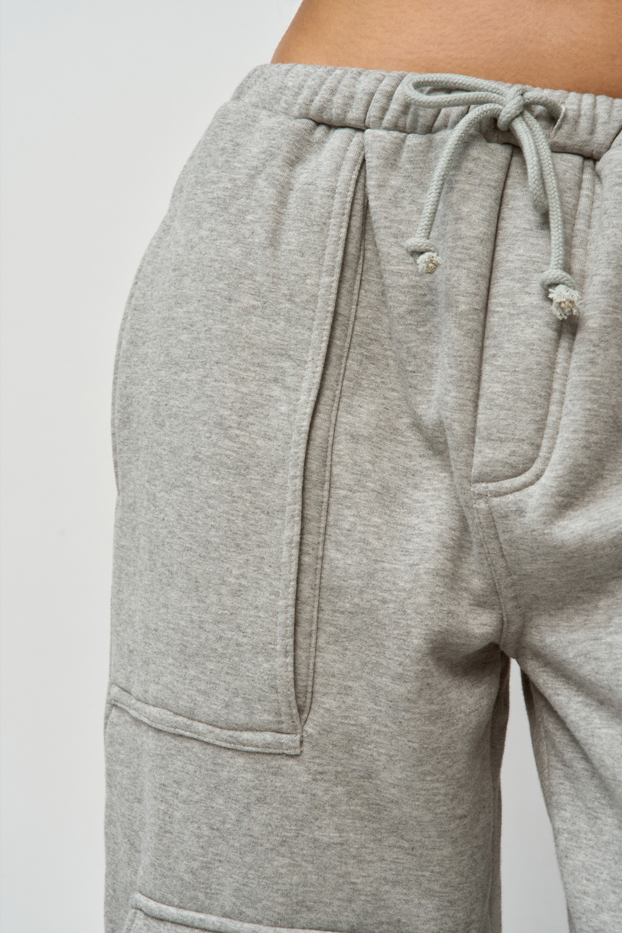FLEECE CARGO SWEATPANT - 3