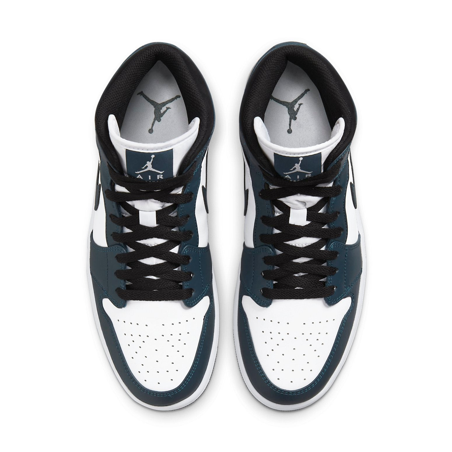 Air Jordan 1 Mid 'Armory Navy Dark Teal' 554724-411 - 4