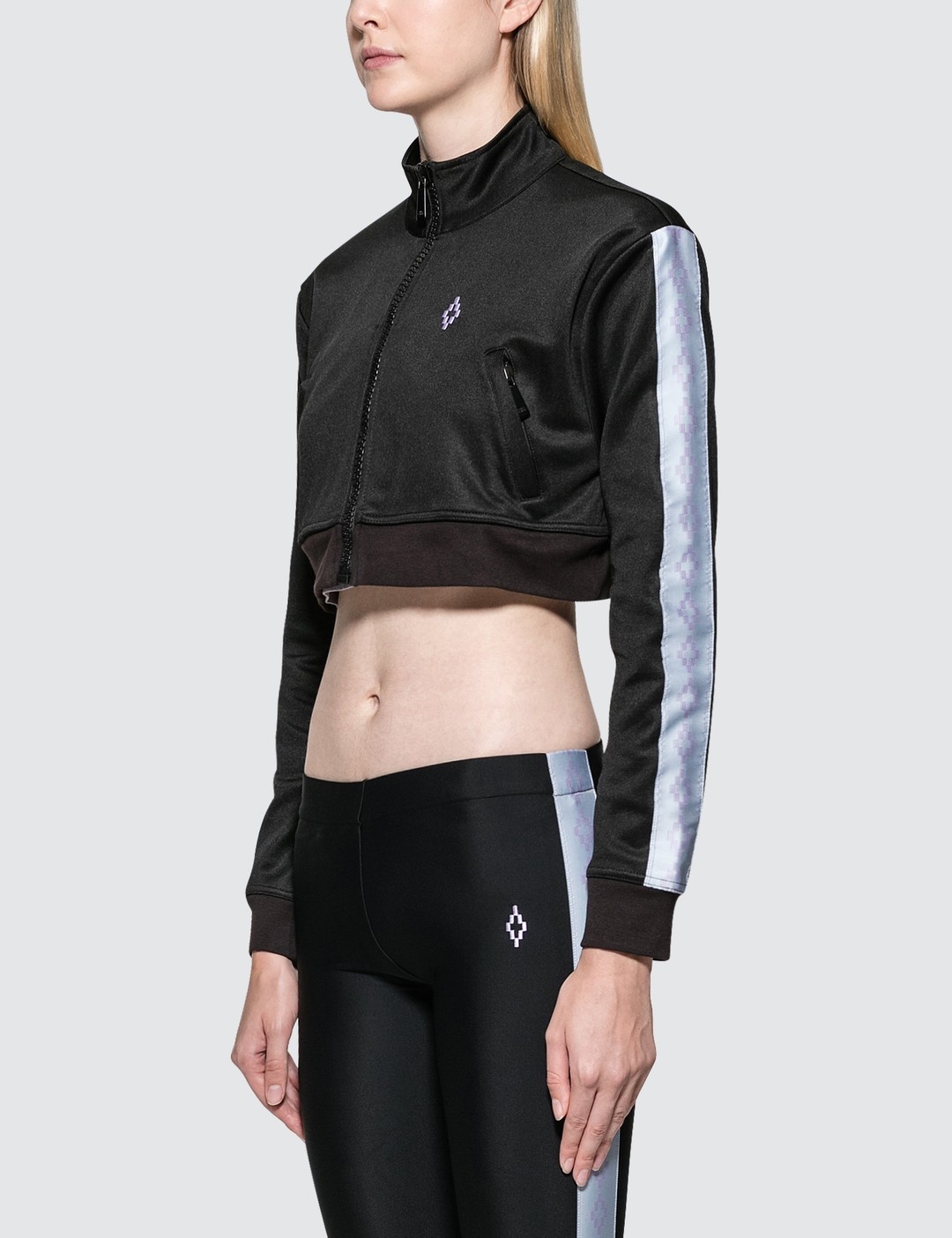 CROSS TAPE TRACK JACKET - 2