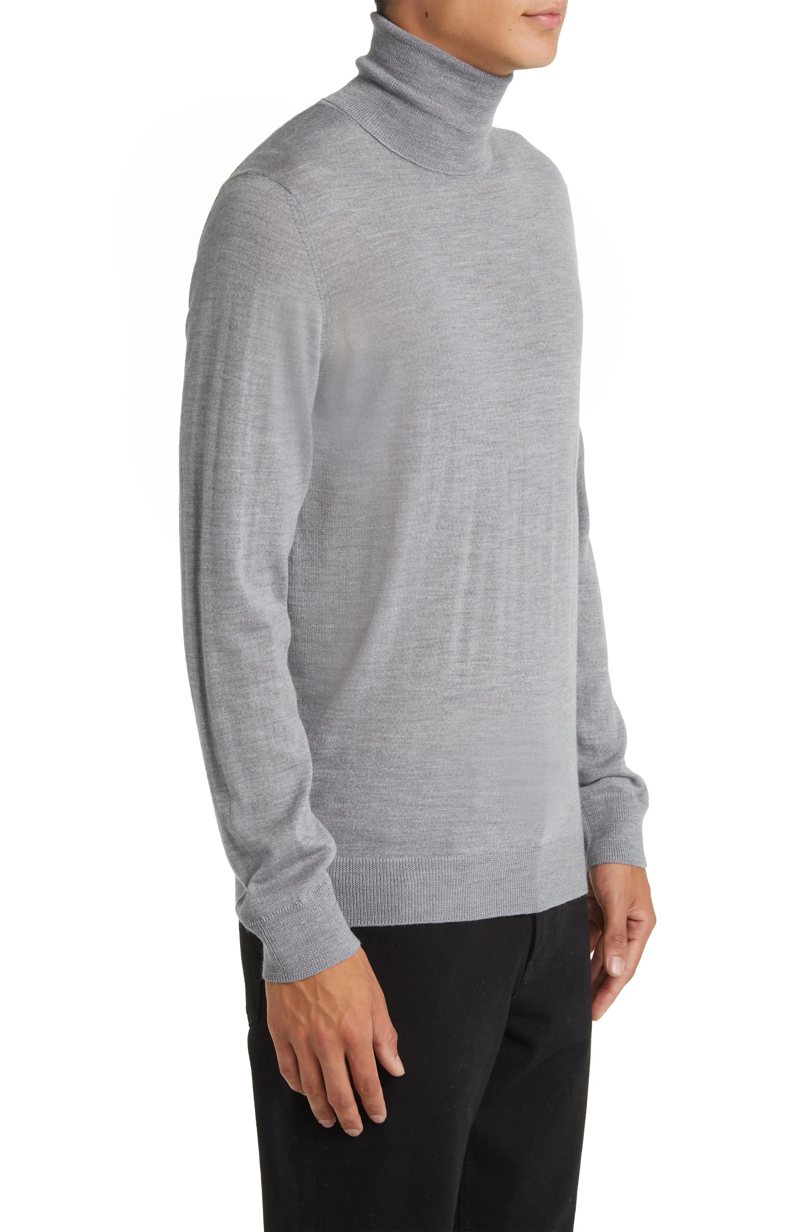 Richard 6630 Merino Wool Turtleneck Sweater - 3