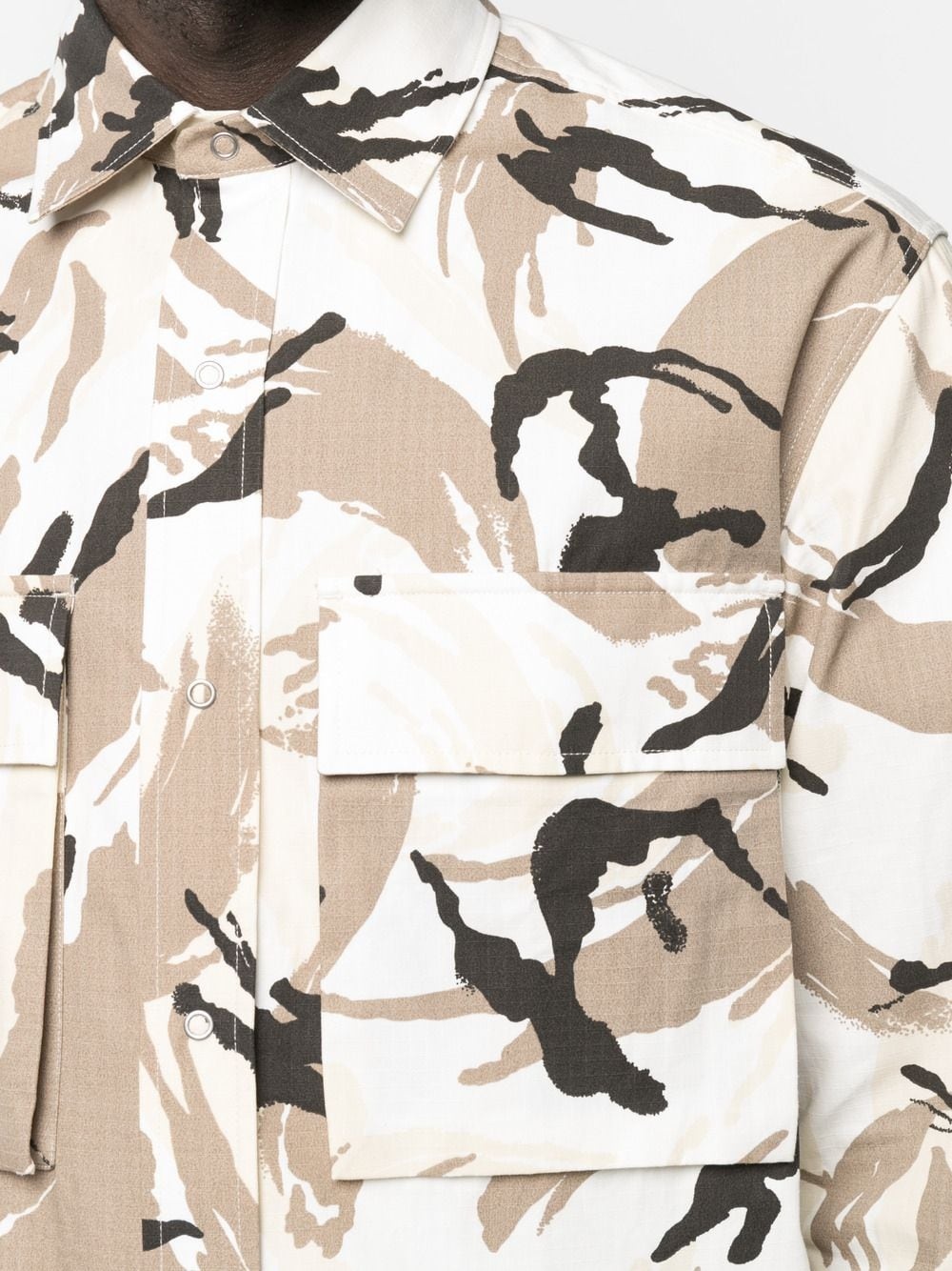 camouflage-print shirt - 5