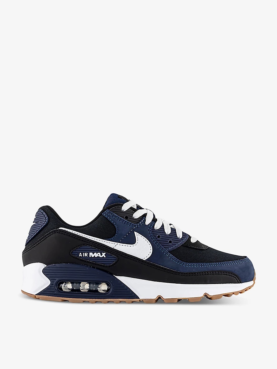 Nike Air Max 90 mesh and leather low top trainers selfridges REVERSIBLE
