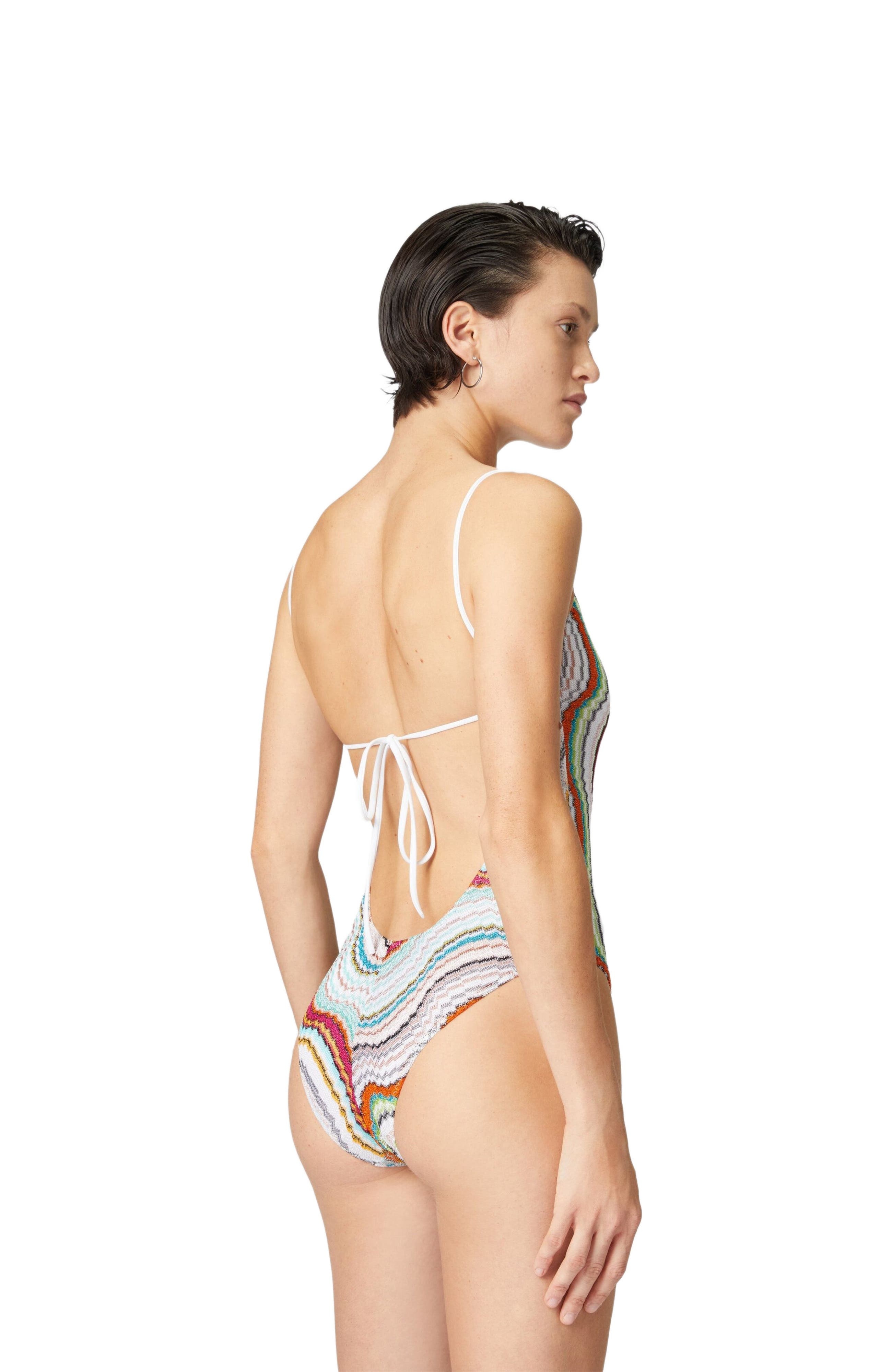 Missoni One-piece Swimsuit With Lamé Wave Pattern in Multicoloured at Nordstrom - 3