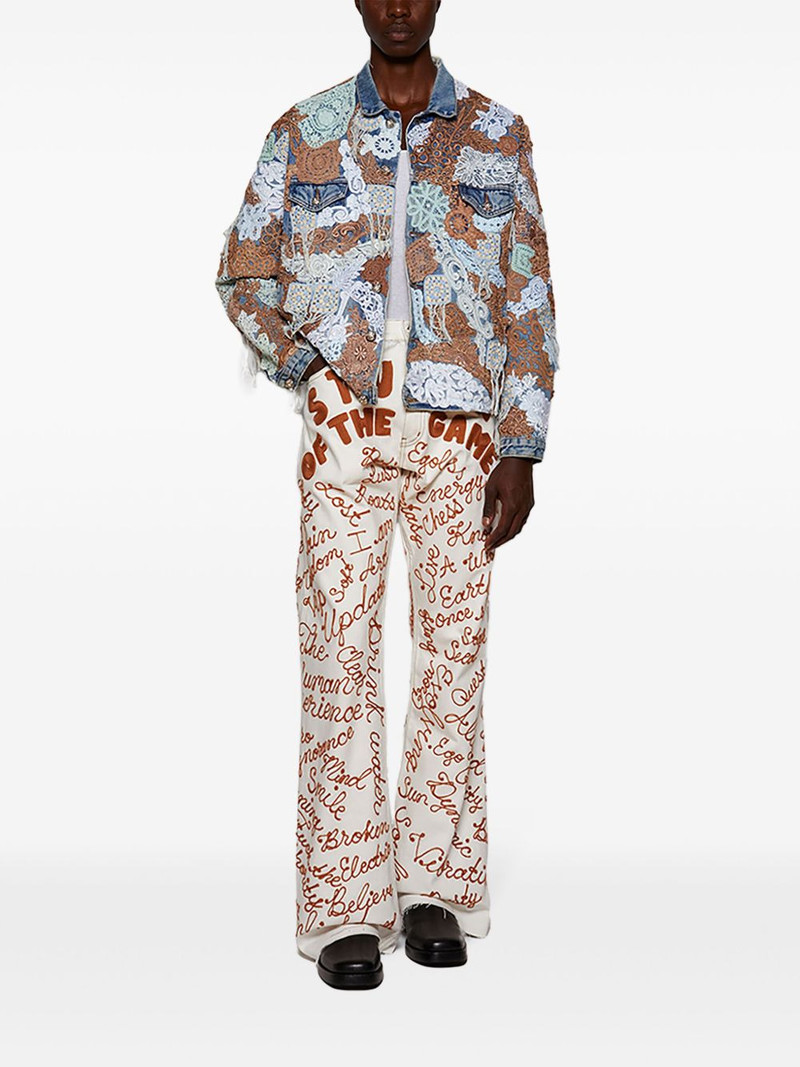 EARTHLING VIP Student flared jeans outlook