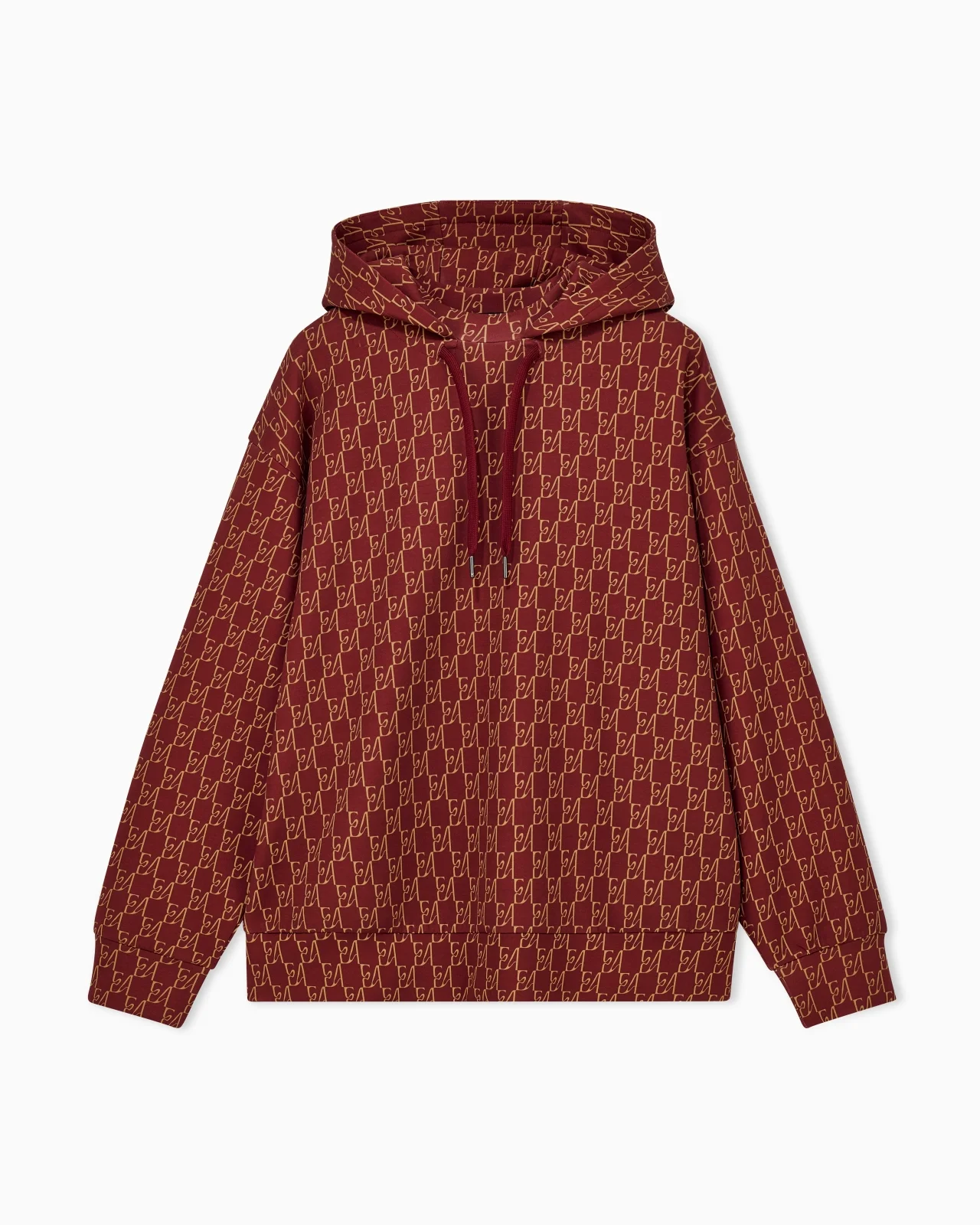 OVERSIZED SWEATSHIRT IN COTTON DOUBLE JERSEY - 1