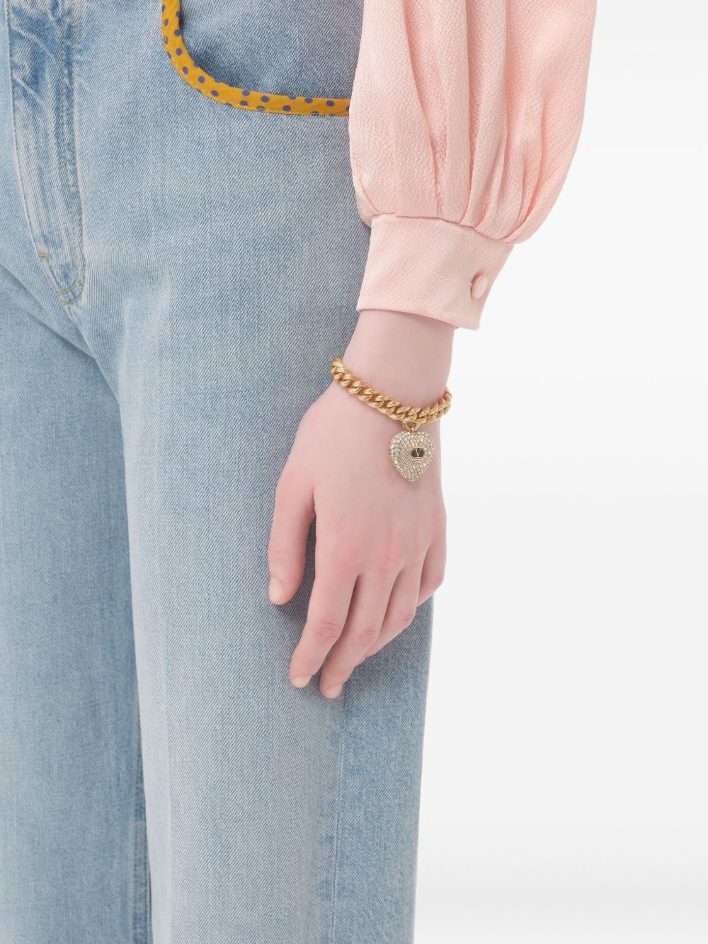 COEUR ROYAL METAL, ENAMEL AND SWAROVSKI® CRYSTAL BRACELET - 2