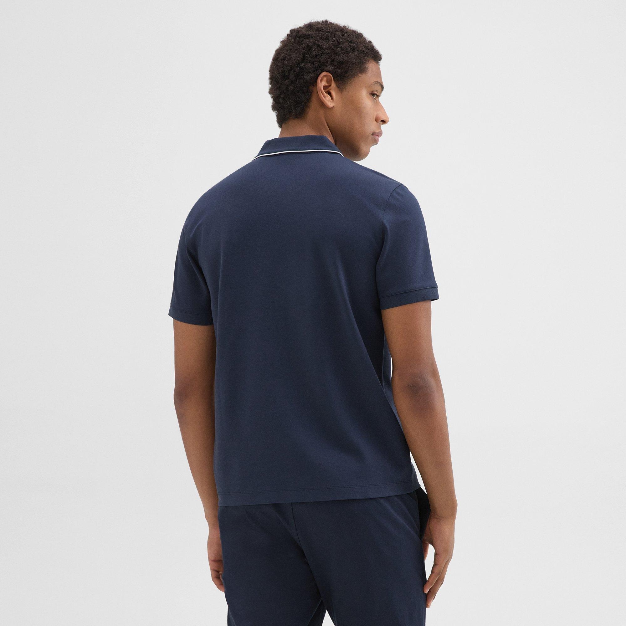 Johnny Collar Polo in Relay Jersey - 4