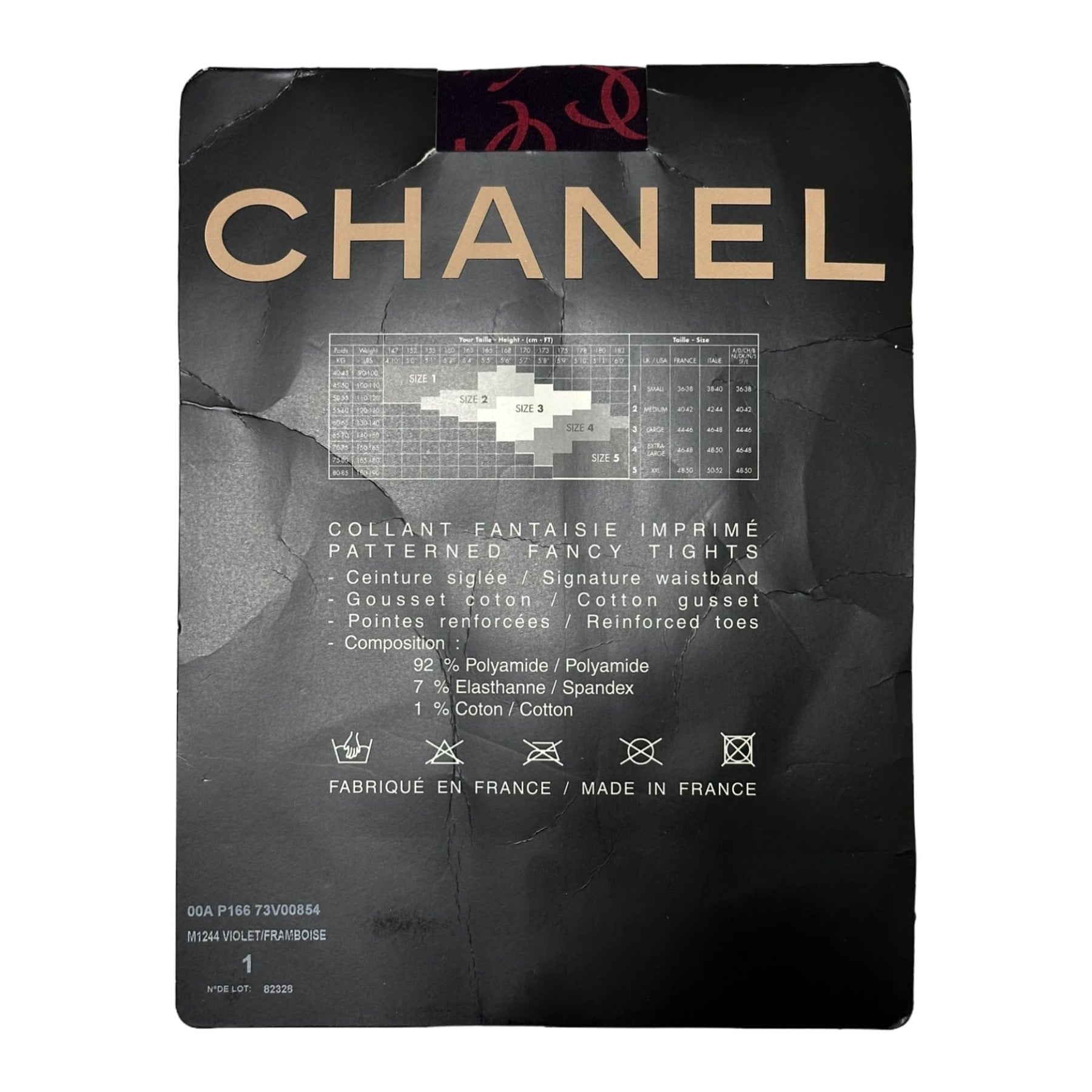 CHANEL Fall Winter 2000 Monogram CC Logo Tights - 2