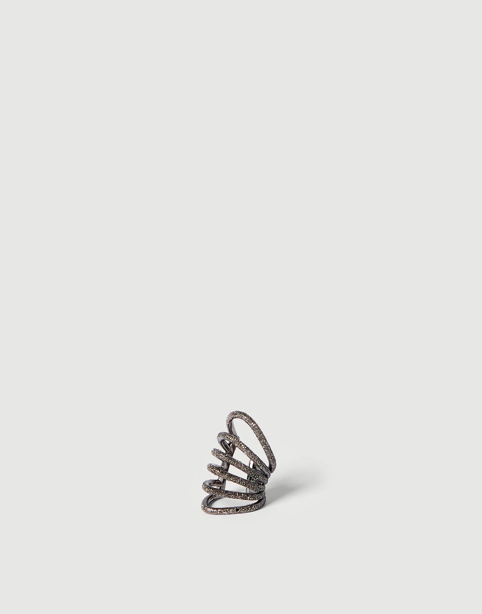 Sterling Silver shimmer ear cuff - 1
