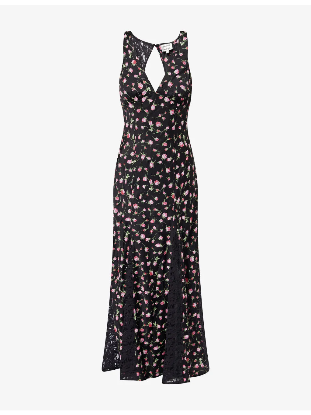 Genevieve Floral-Print Woven Midi Dress - 1