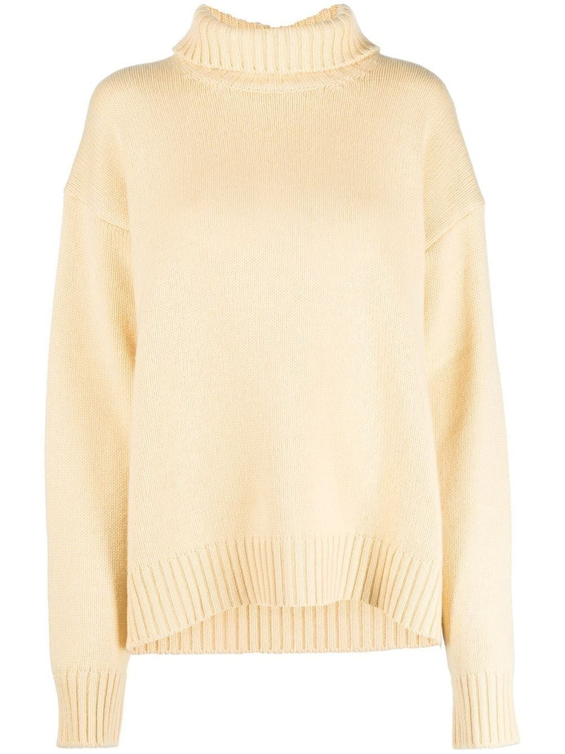 roll-neck loose-fit jumper 1