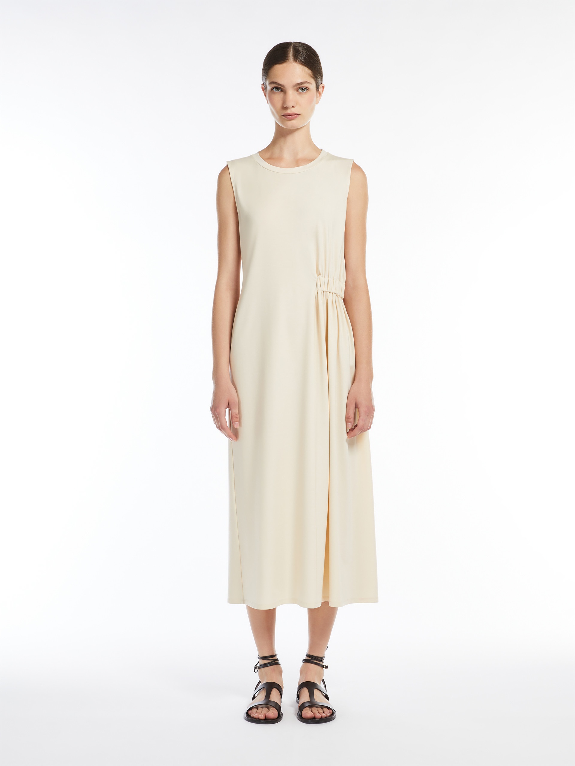TENEBRE Flowing jersey dress - 3