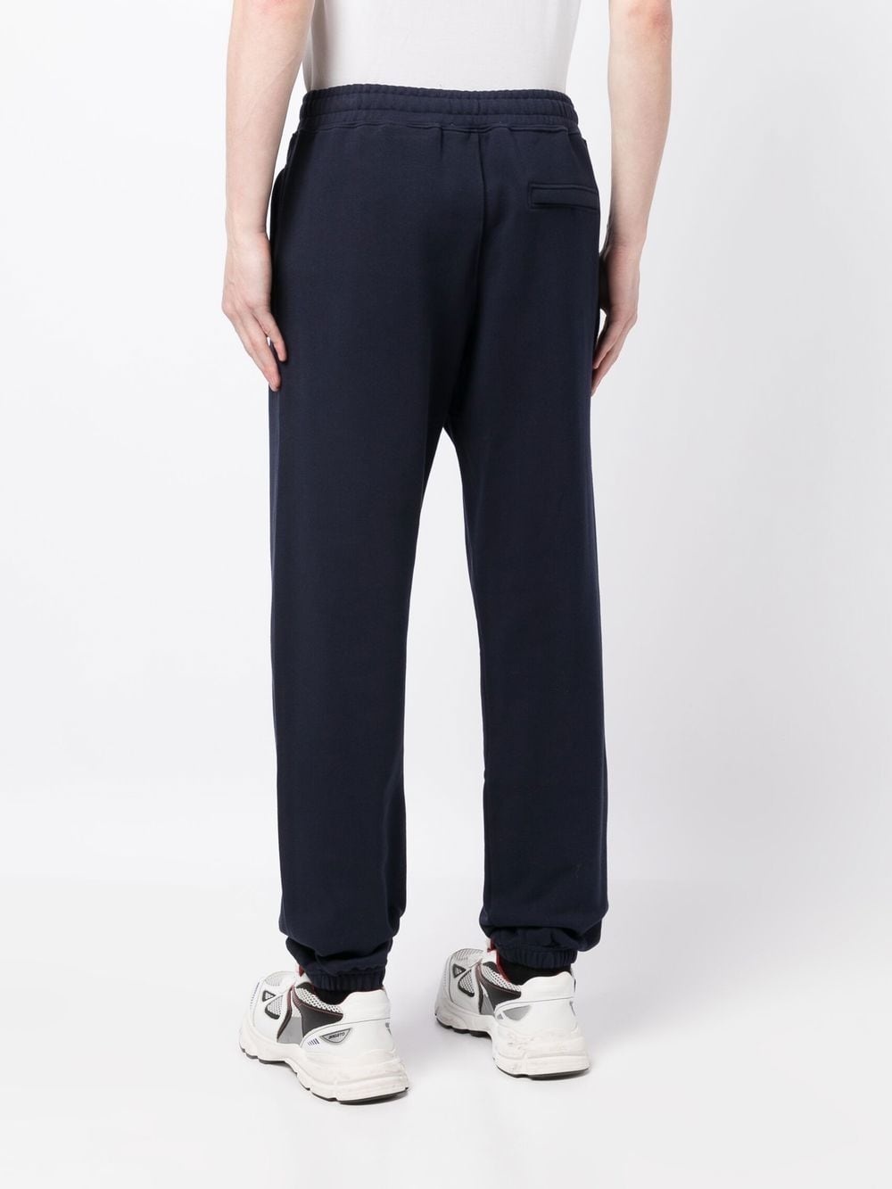 logo-print detail trousers - 4