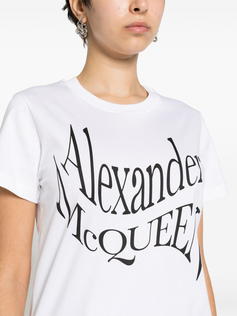 logo-print cotton T-shirt 5