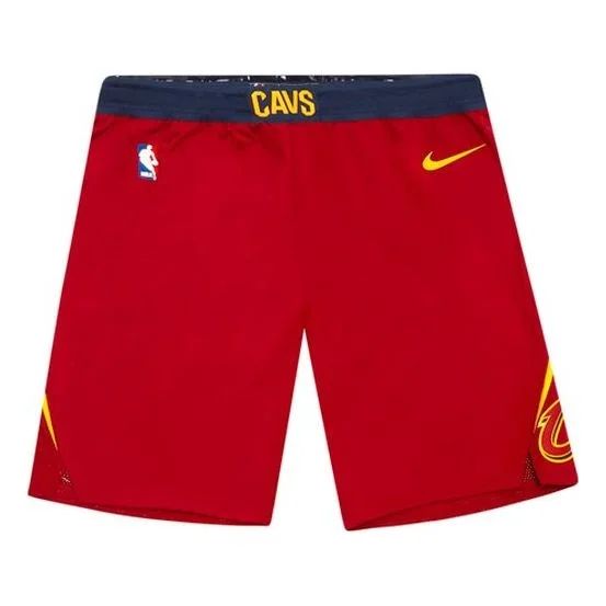 Nike NBA Basketball Shorts Cleveland Cavaliers AU Player Edition Shorts Team Red 866375-677 - 1
