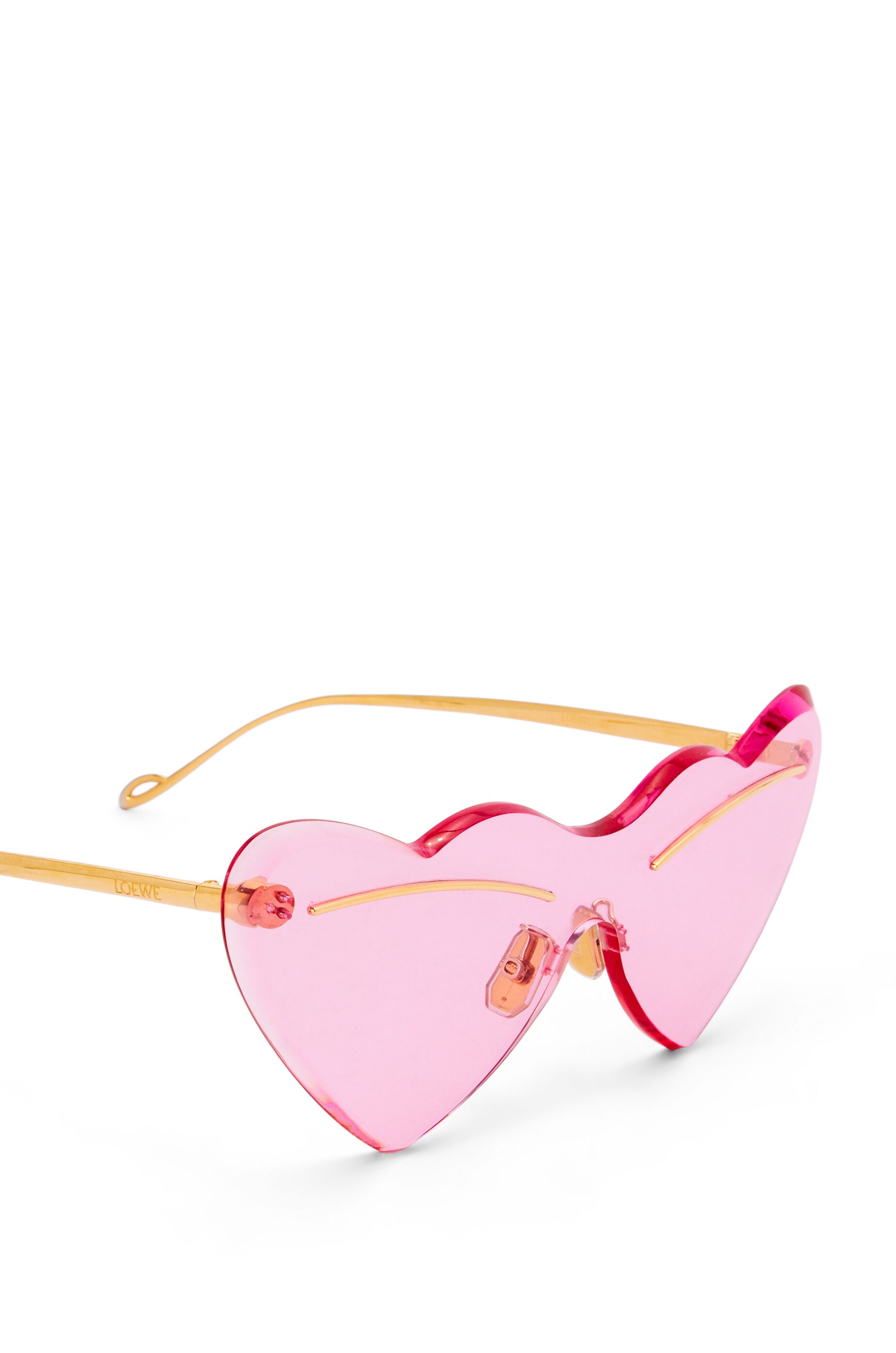 Heart sunglasses in metal - 4