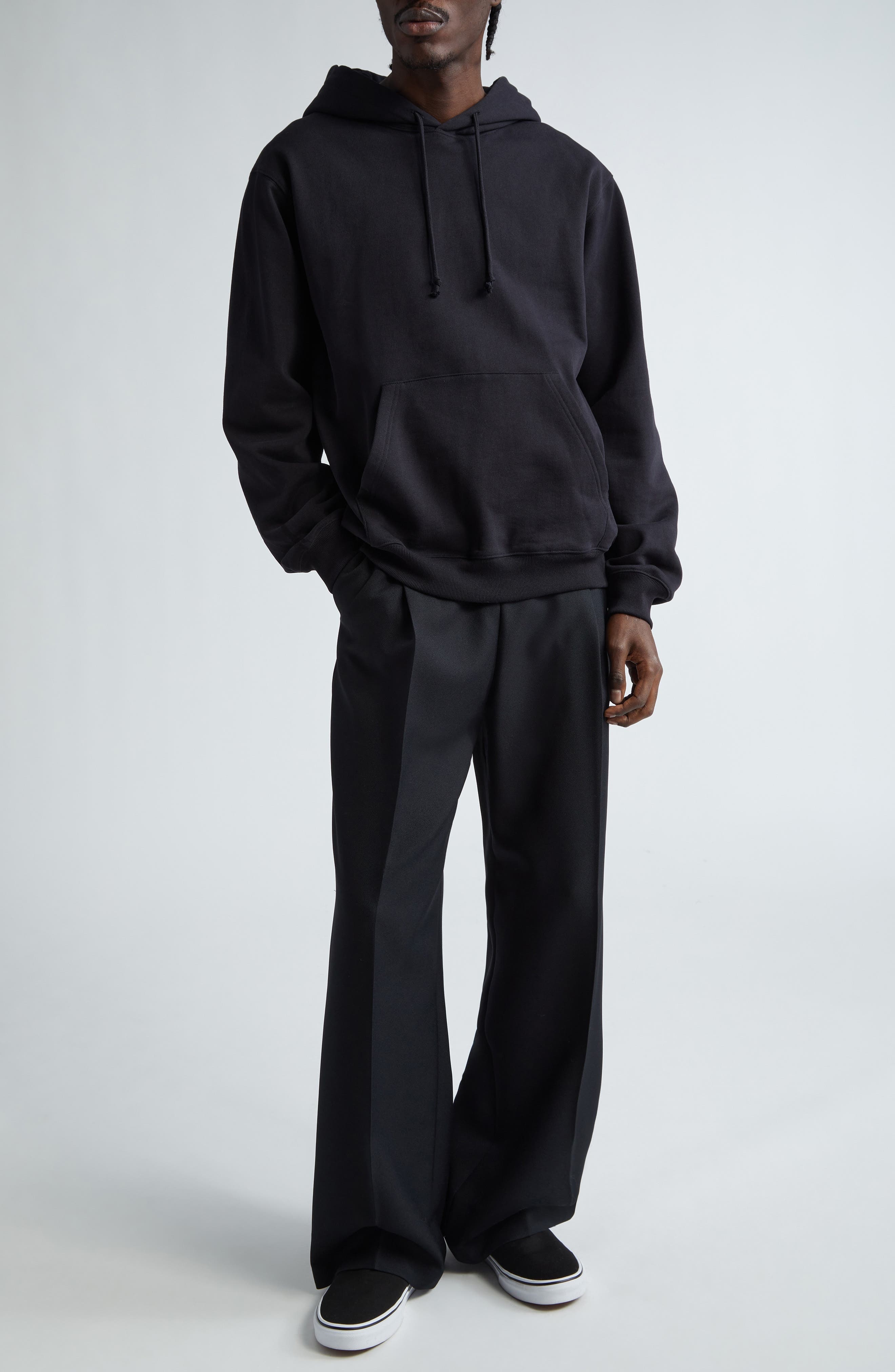 STOCKHOLM SURFBOARD CLUB Bjorn Back Logo Graphic Hoodie in Black at Nordstrom - 2